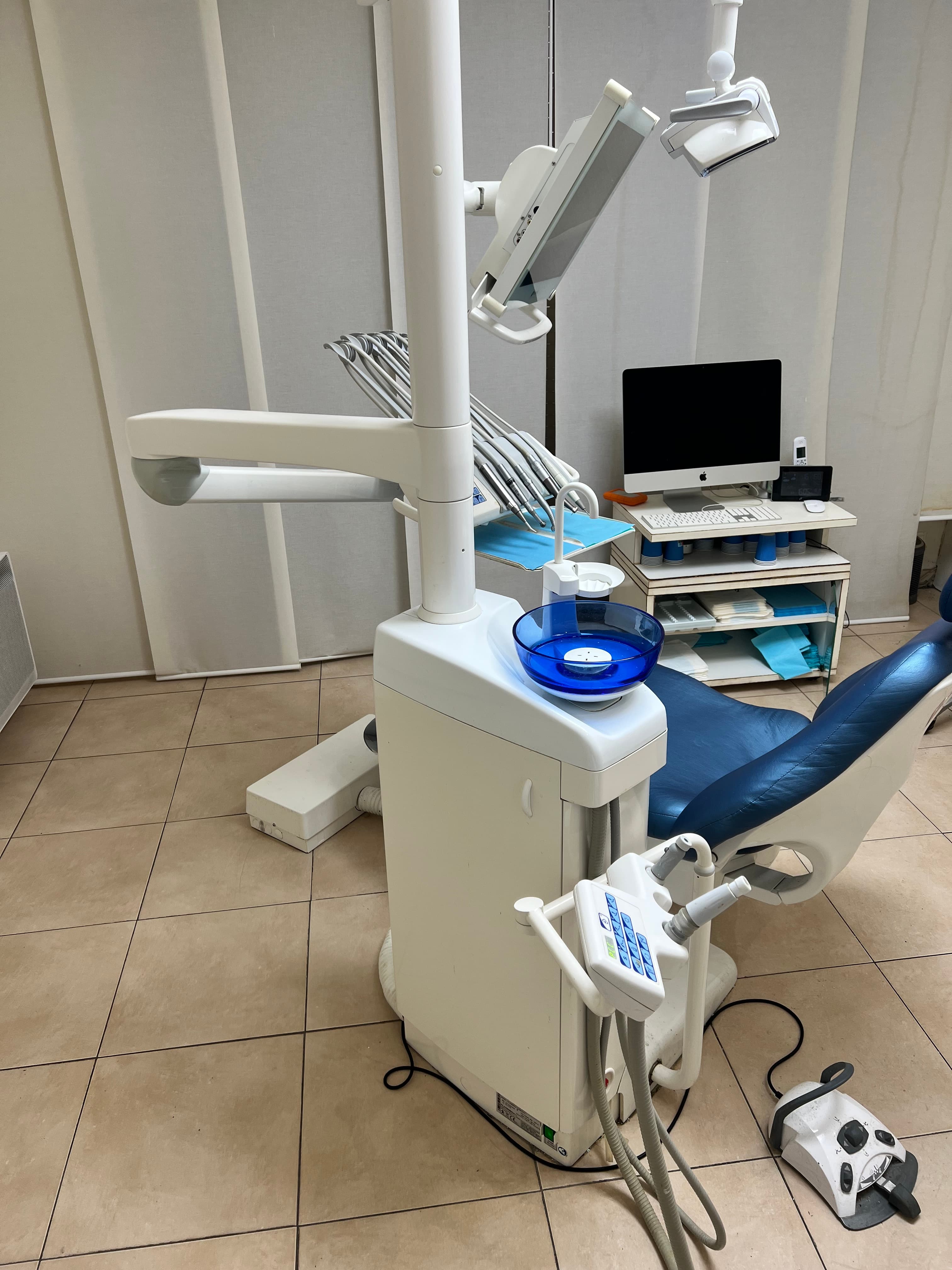 Fauteuil, Dentaire, Planmeca modèle Kompact