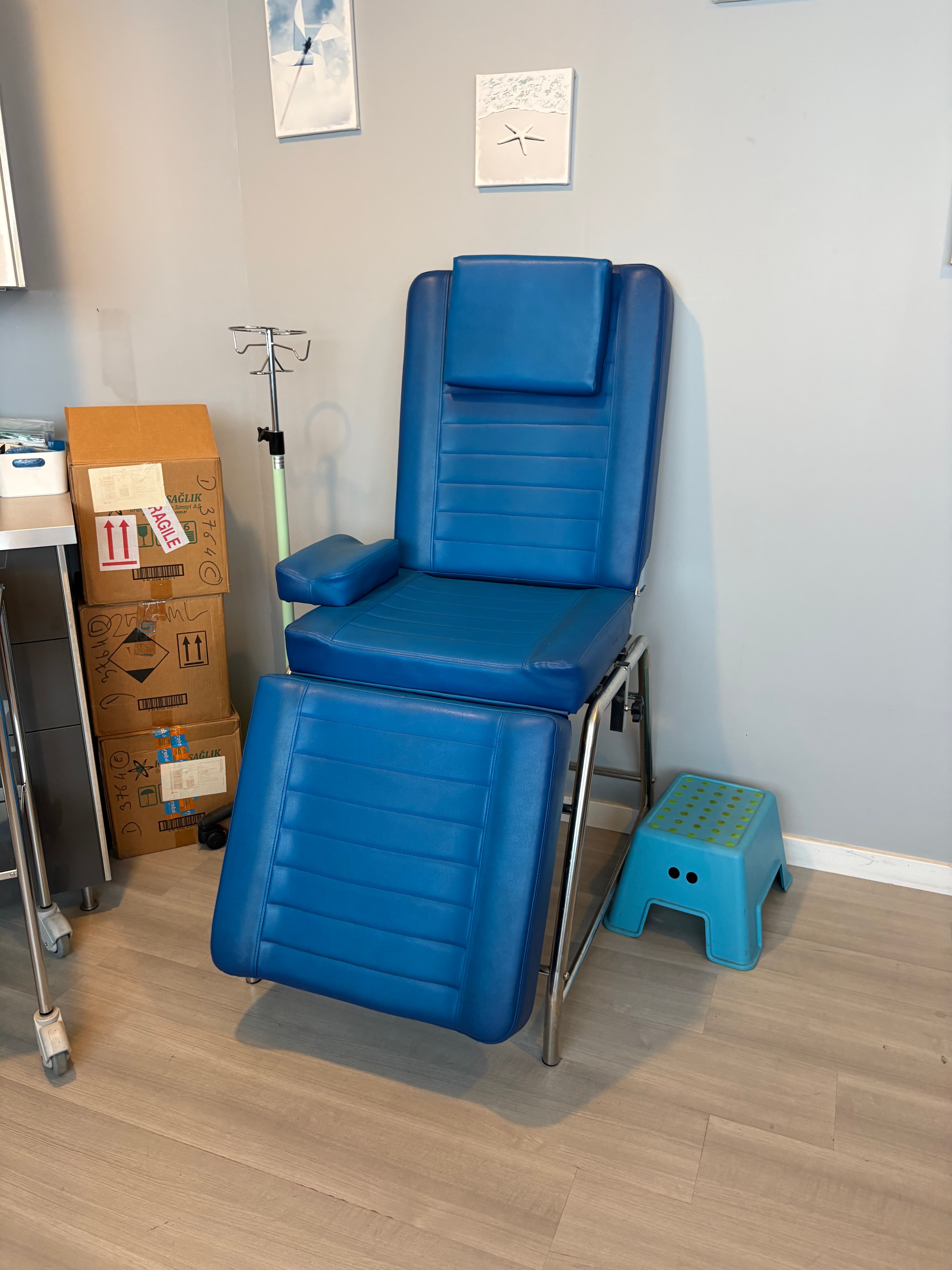 Fauteuil de prélèvement