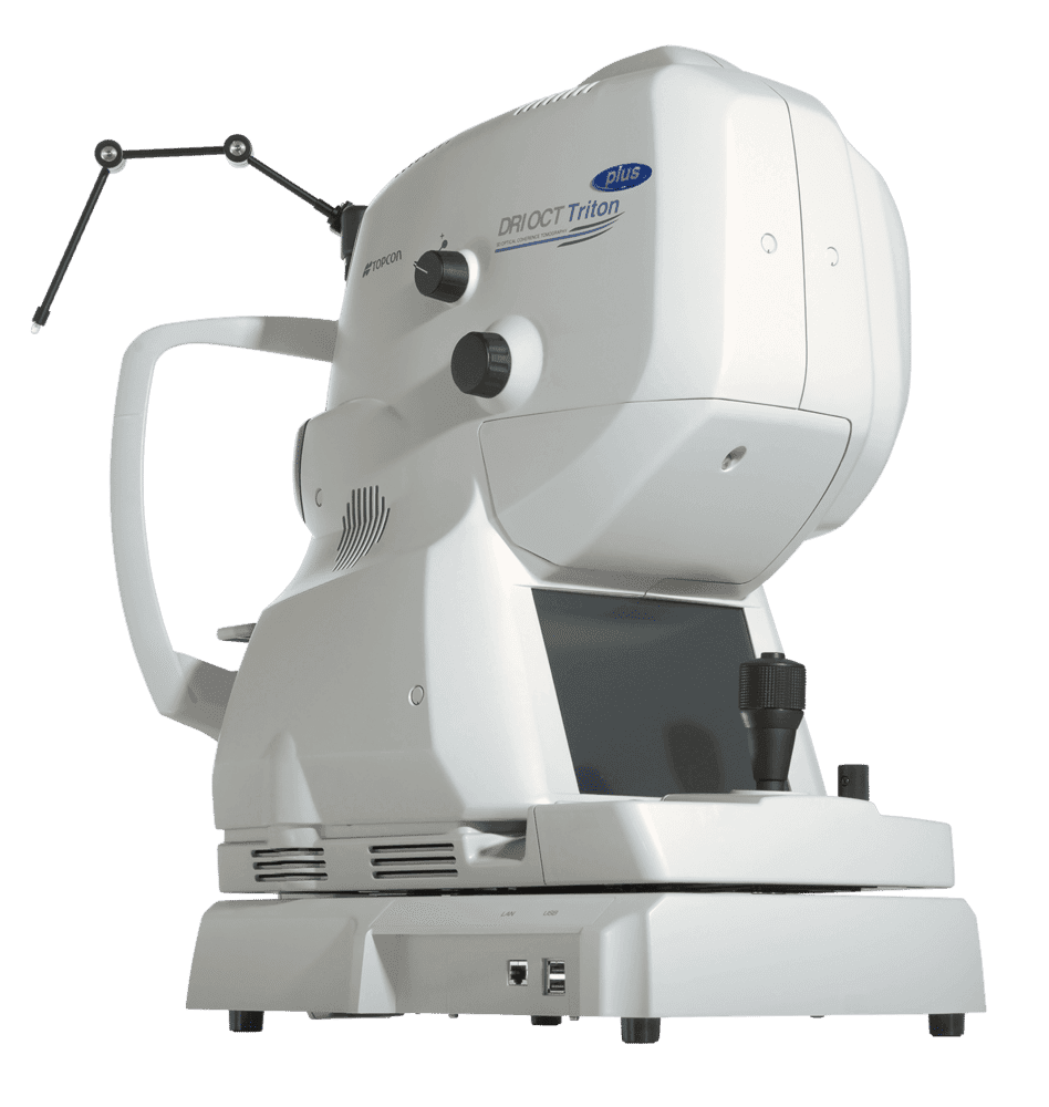 A VENDRE - OCT Swept Source TOPCON DRI Triton ( 2017) avec module Segment Antérieur