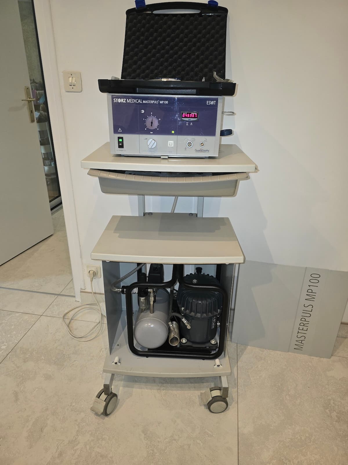 Storz Masterpuls MP100 ESWT – Ondes de choc – Complet – Bon état