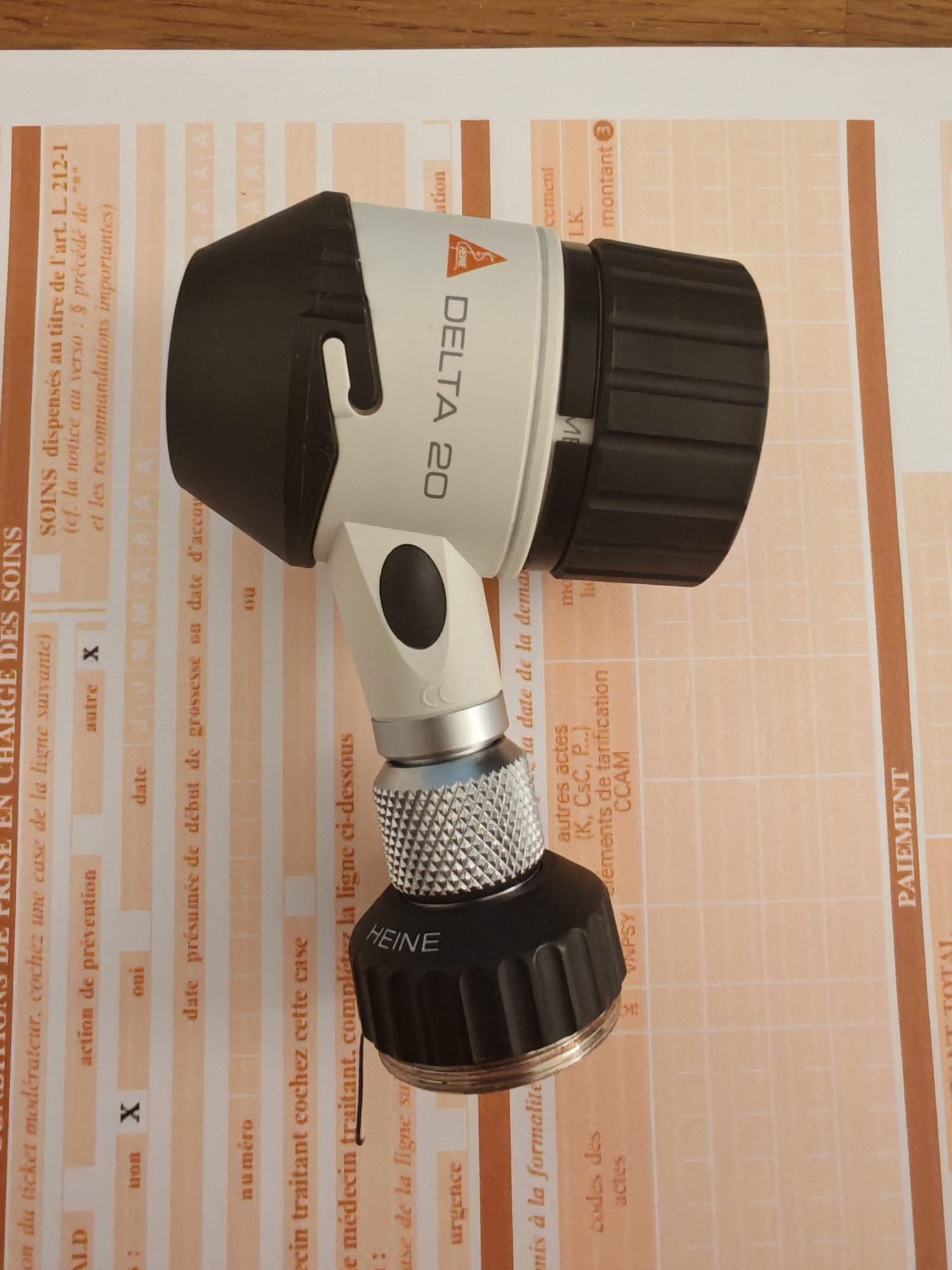 tête pour Dermatoscope Delta 20