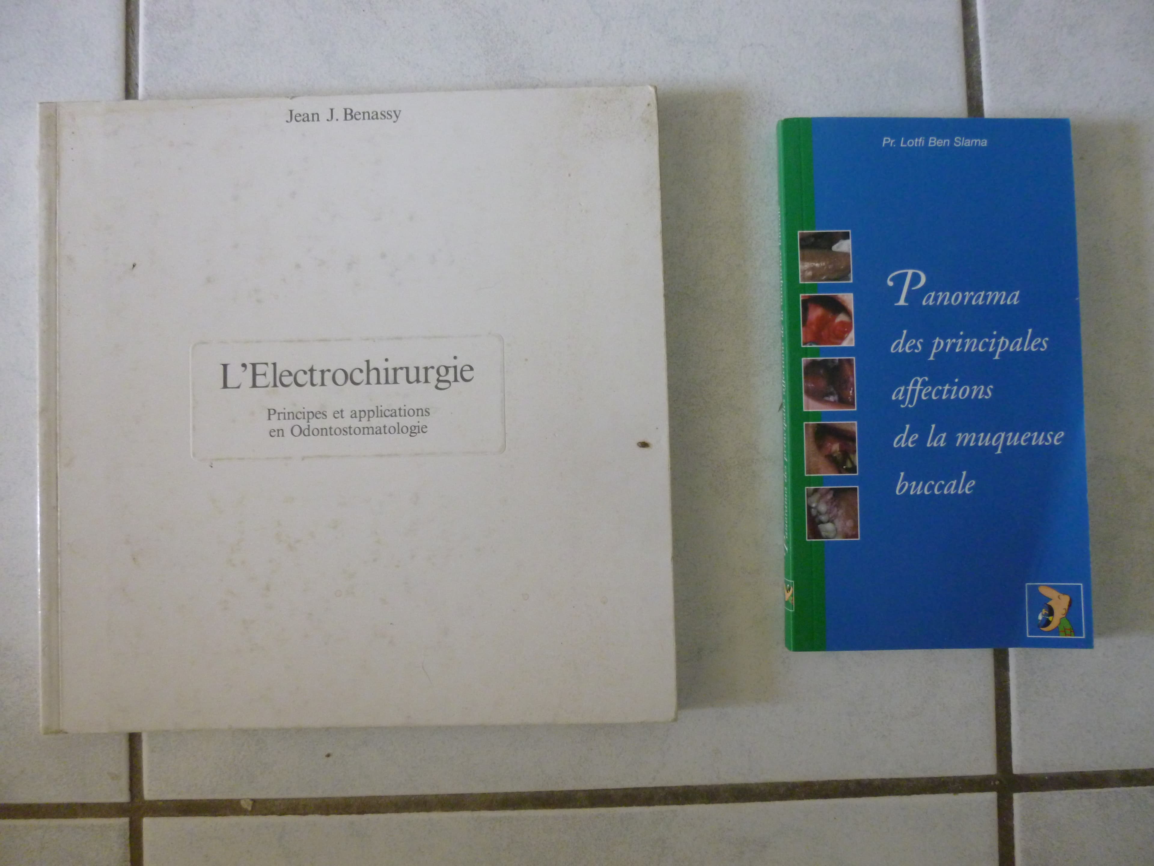 Livres l'electrochirurgie . Livre panorama des affections de la muqueuse buccale