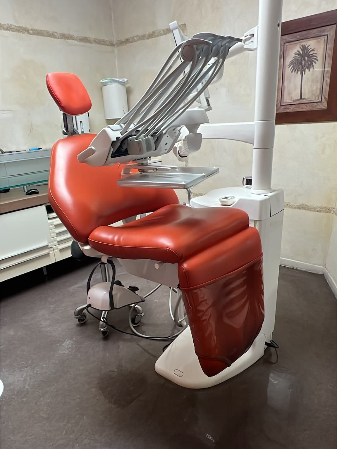 Unit dentaire Planmeca Compact i (2016) — garniture orange